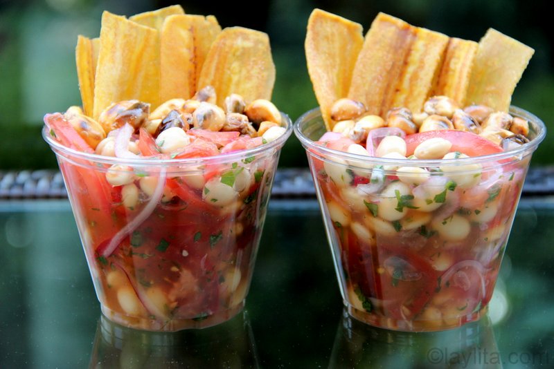 Cevichocho ecuatoriano: Ceviche de chochos, altramuz, lupini o tarwi